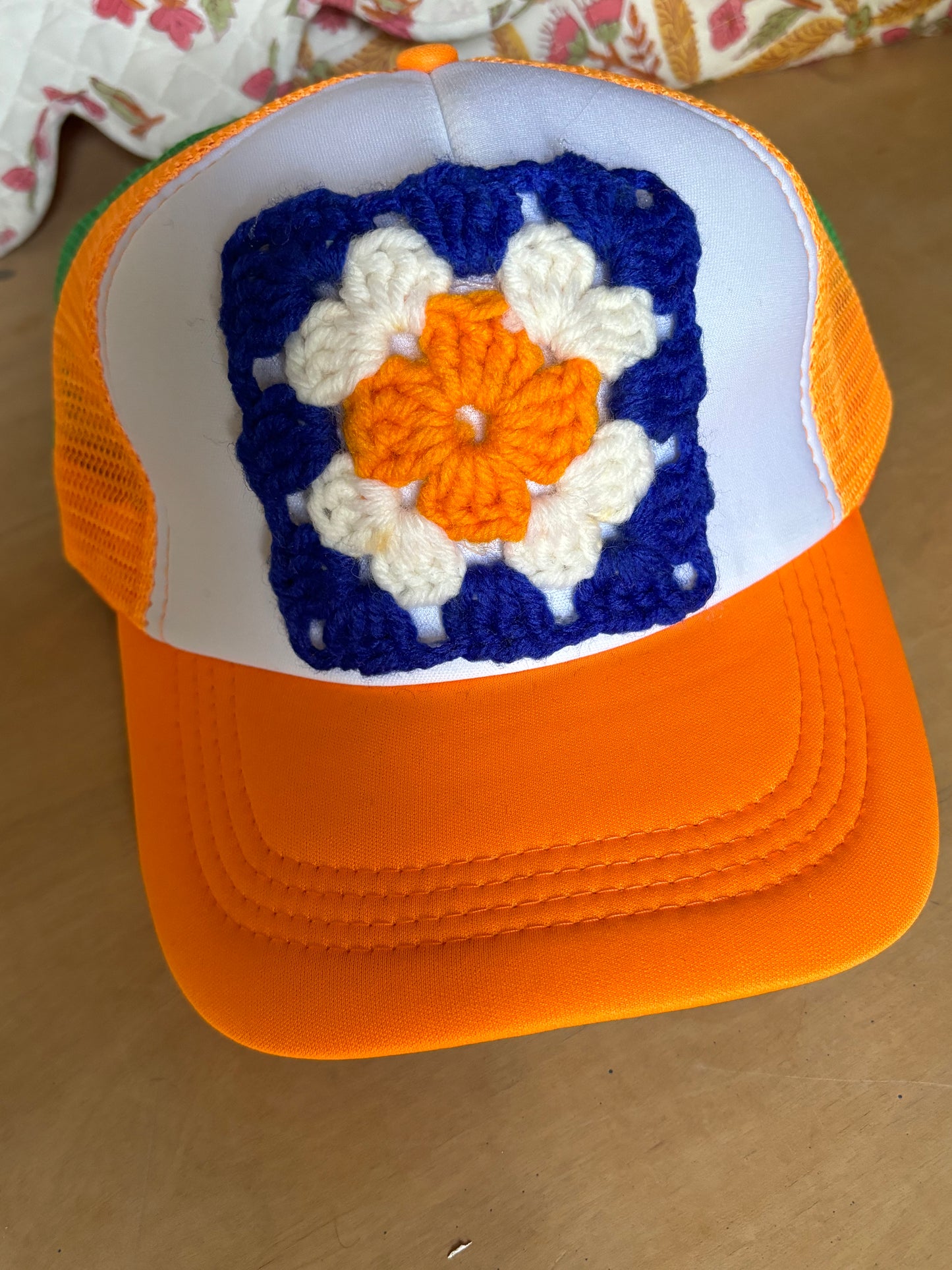 Granny Square Trucker Hats