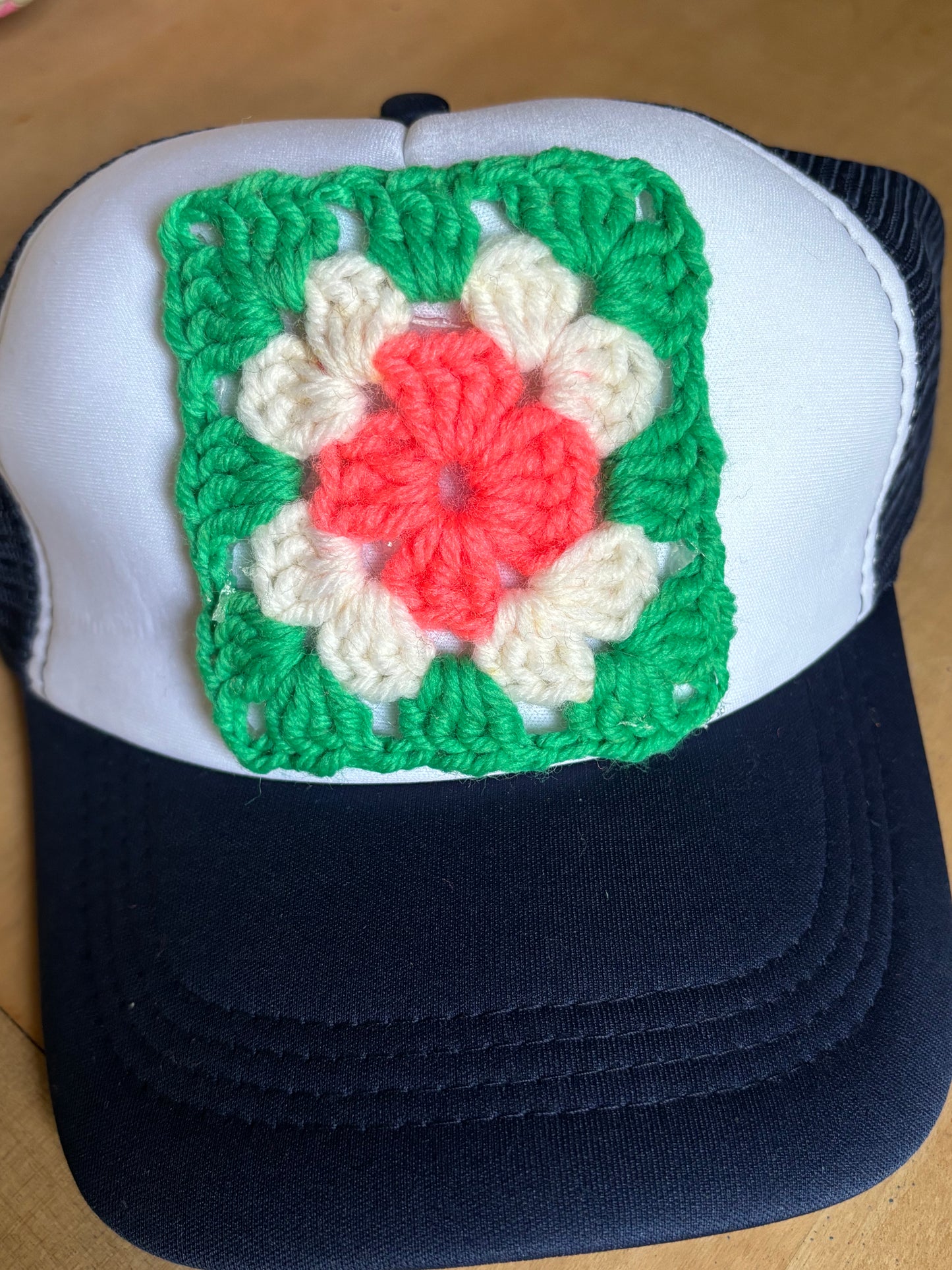 Granny Square Trucker Hats