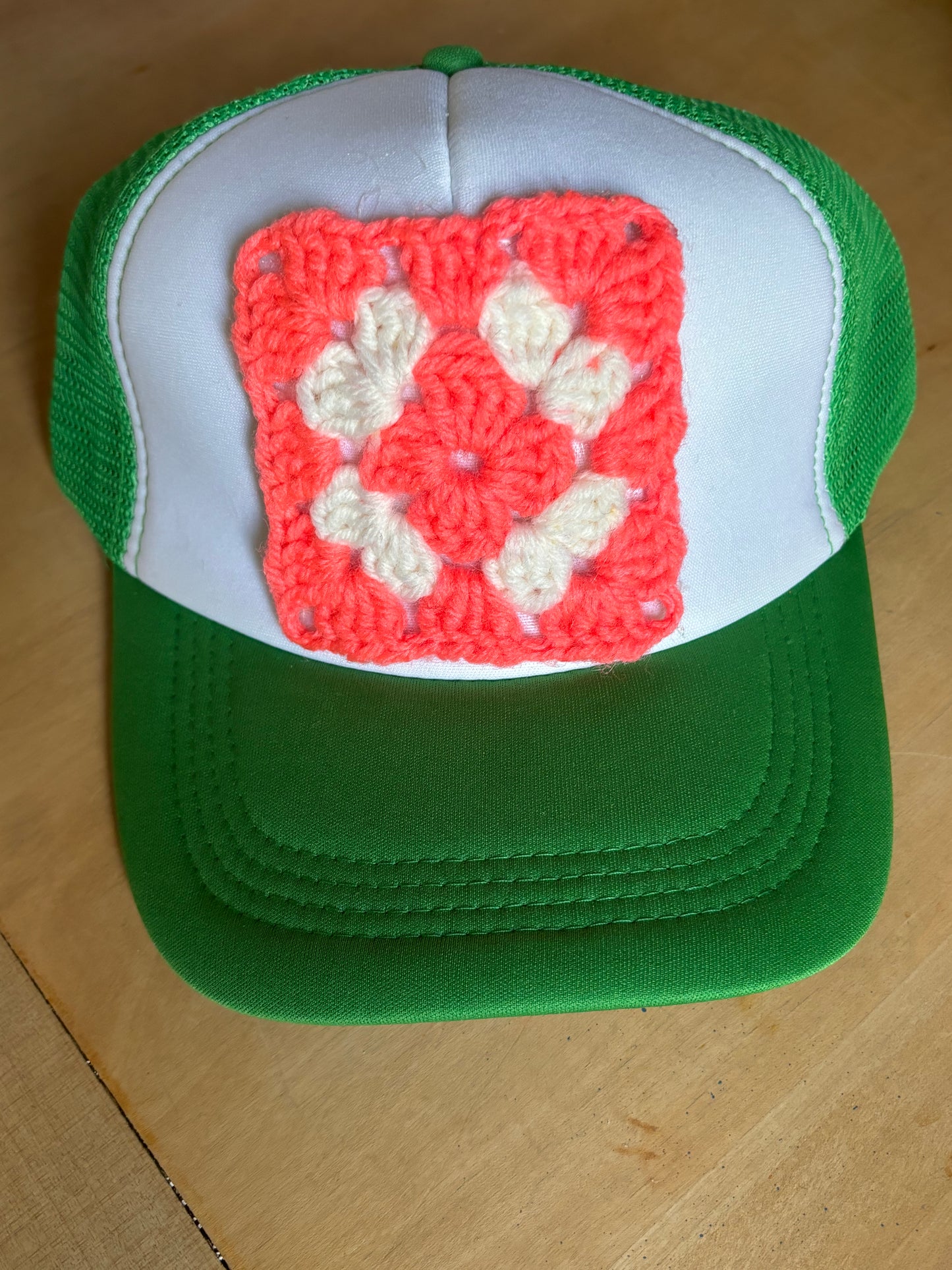 Granny Square Trucker Hats